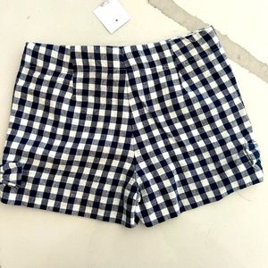Crewcuts girls gingham shorts